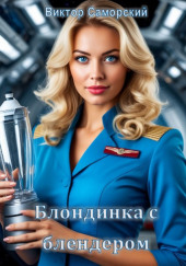 Блондинка с блендером