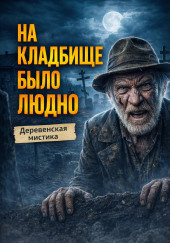 На кладбище было людно